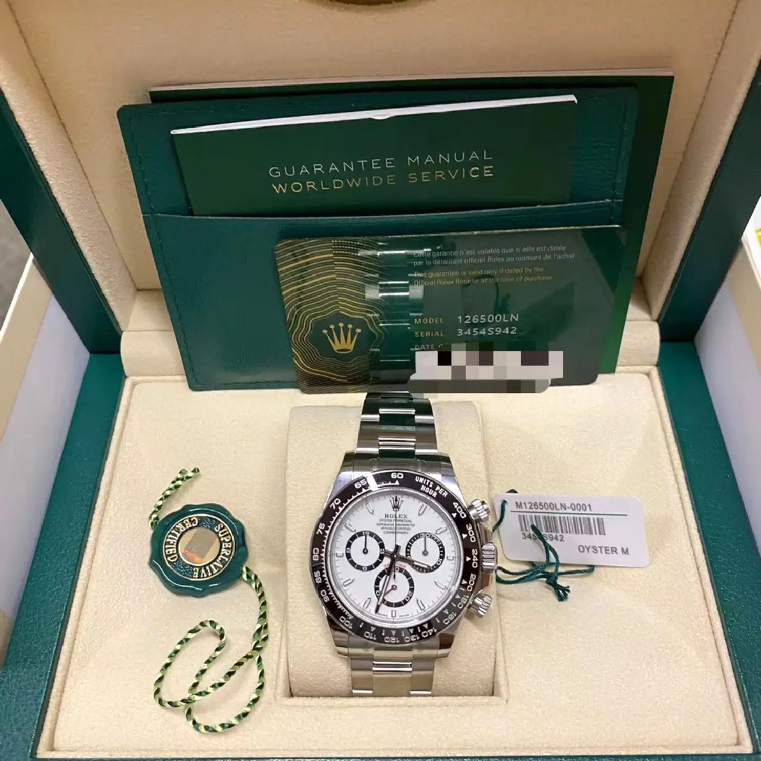 ROLEX DAYTONA 126500 PANDA 4