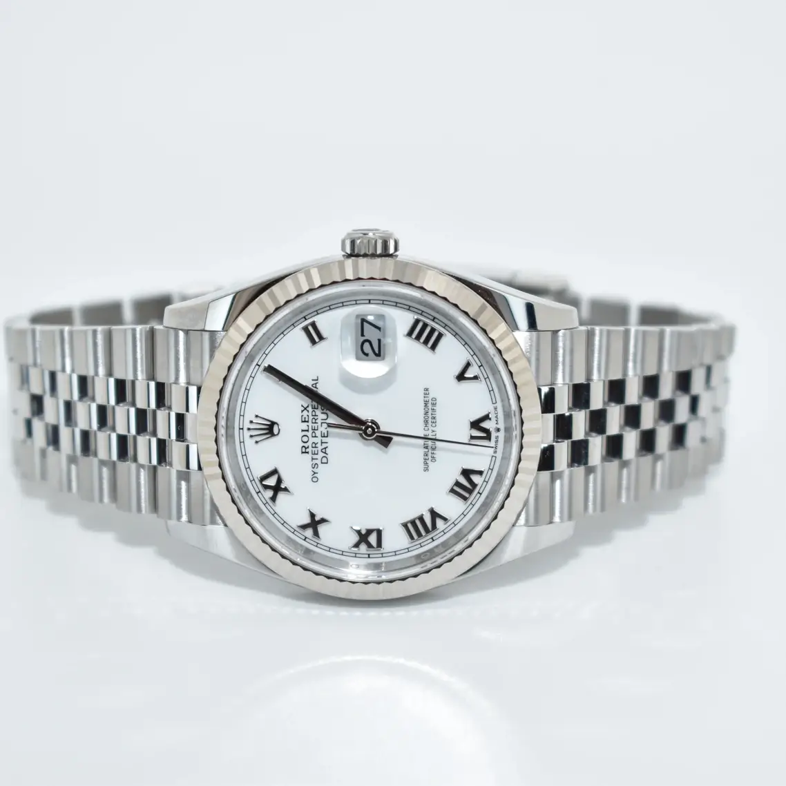 ROLEX DATEJUST 126234 White Dial