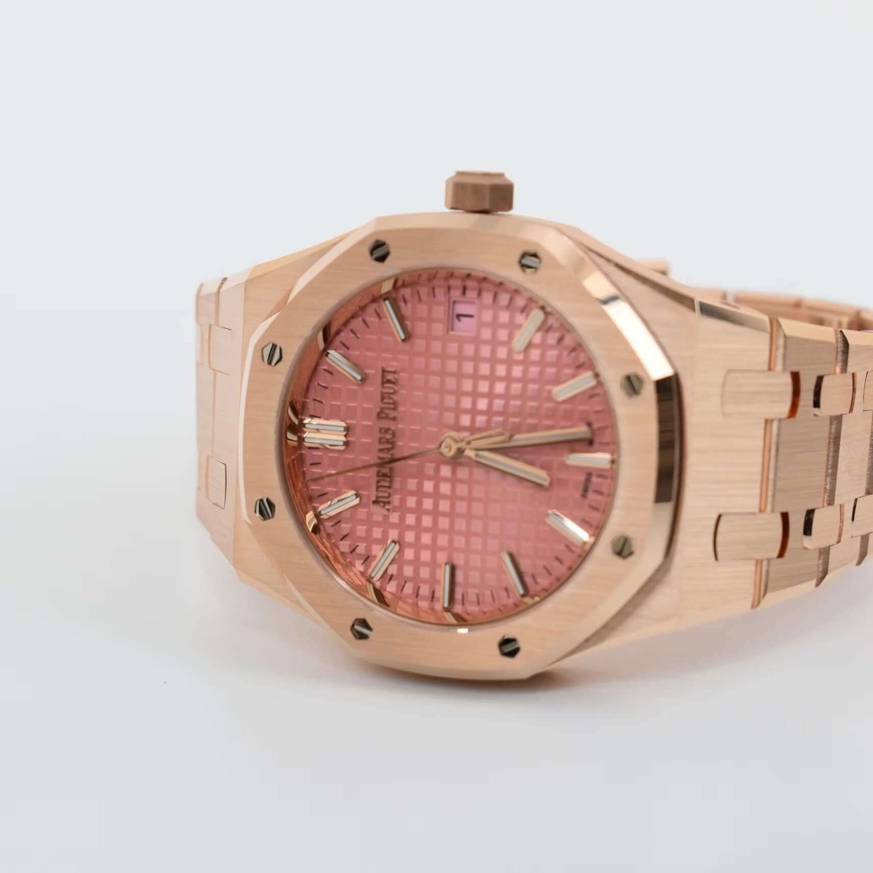 AUDEMARS PIGUET ROYAL OAK 77450OR -SALMON- 3